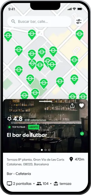 Futbar map witged